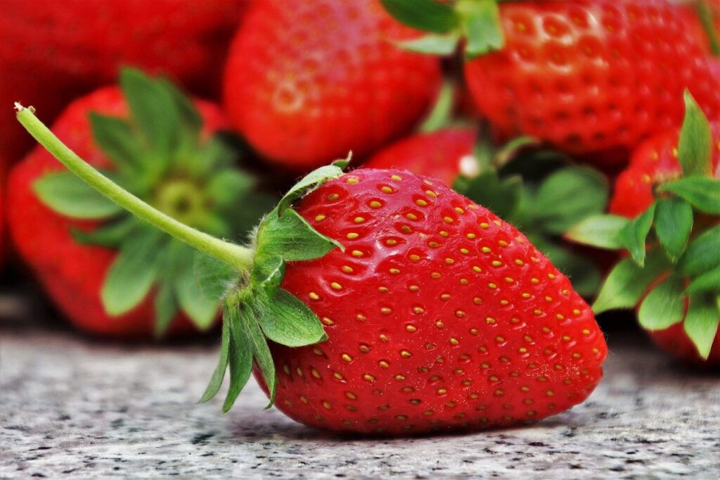 Las fresas son buenas para la salud